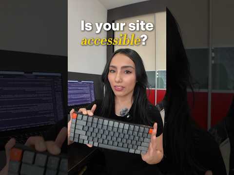 web accessibility 101 💻 #programming #coding #accessibility