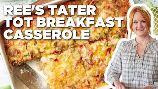 Ree Drummond's Tater Tot Breakfast Casserole | The Pioneer Woman | Food Network