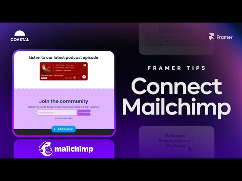 How To Connect Mailchimp to Your Framer Site