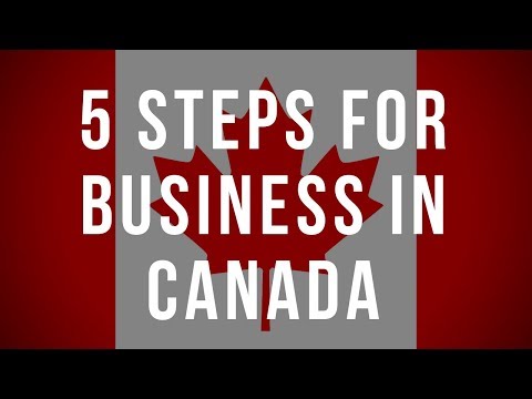 5 steps for business in Canada