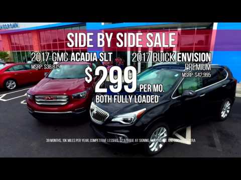 Chesrown - GMC Acadia or Buick Envision for just $299/mo!