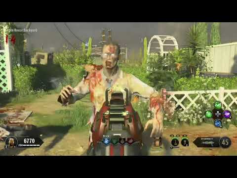 BO4 zombies - Alpha Omega Ray Gun MkII-V Gameplay