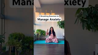 Breathing Exercises to Manage Anxiety #yoga #meditation #pranayama #anxietyrelief #yogaforbeginners