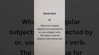 English Rules #5 | Darshan Parmar | #english #englishgrammar #englishlearningplatform