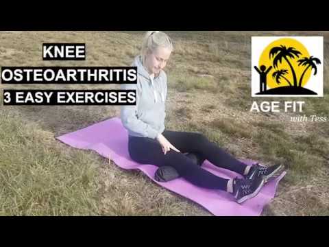 Knee Osteoarthritis: 3 Easy Exercises