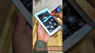 Toothpaste Fixed My Broken Tablet Screen?! 😱 | Viral Colgate Hack Tested | Real or Fake?