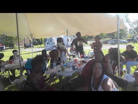 Young Pharaoh endorses Reparations n the New Black Panther Party for self Defense at BBQ