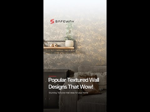 Popular Textured Wall Designs That Wow! -Stunning Textured Wall Ideas for your Home #safewaygroups