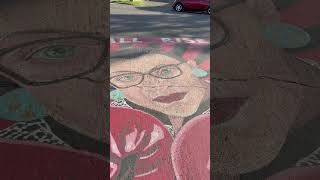 The portrait of the famous judge somewhere in #PDX. Write her name in the comments if you know it 🥳