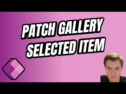 Update Gallery Selecteds Item in Power Apps (Patch)   #58