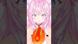 太くて大きいホットドッグ食べてみた🌭 #shorts #anime #ホロライブ #hololive #博衣こより