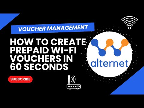 The Easiest Way to Sell WiFi Powerful Voucher Generator for ISPs and WISPs!