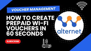 The Easiest Way to Sell WiFi Powerful Voucher Generator for ISPs and WISPs!