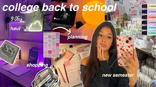 🍥🫧🎧college diaries🕯️ prepping for college, back to school, supply haul, getting my life together 