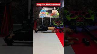 Easy core workout at home #shorts #shortvideo #youtubeshorts #trending #fitness #gym #sports #fit