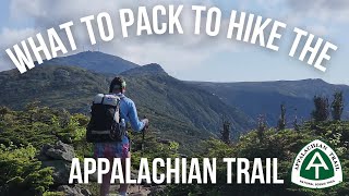 Everything You Need To Pack To Hike The Appalachian Trail | Complete AT Gear Guide