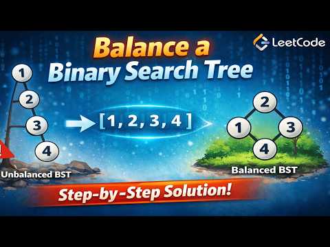 Feb 9, 2026 - Leetcode Problem #1382. Balance a Binary Search Tree