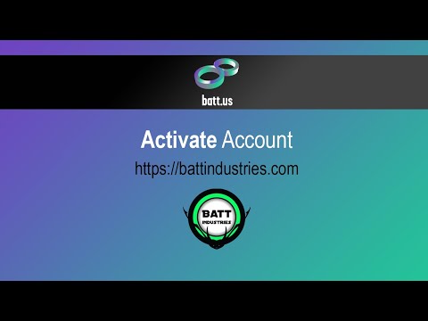 Batt Industries Web Tools - Create an Account