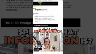 ChatGPT Prompt Writing Tips — How To Get Juicy Results Every Time #chatgpttips #chatgpt #podcast