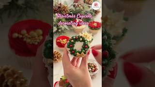 Christmas Cupcake Decorating Ideas | Easy Cupcake Decorating Ideas | How to decorate Cupcakes