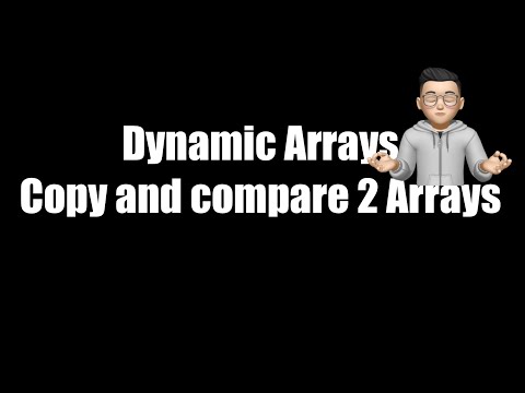 How to Copy and compare two arrays ? | Explain Dynamic Arrays in System Verilog ?