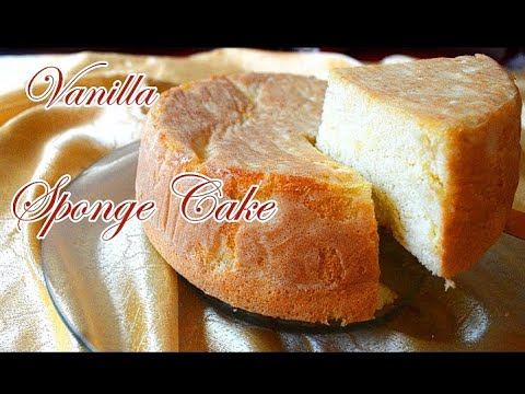 Vanilla Sponge Cake | Sponge Cake Base Recipe | YOU CAN'T GO WRONG WITH THIS RECIPE!