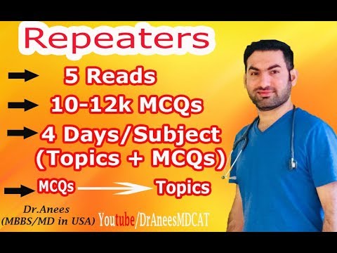 MDCAT 2020 Preparation Guide - Complete Plan To Score 1050 Without Academy For Repeaters By Dr.Anees