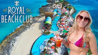 Royal Caribbean's NEW Private Beach Club on Paradise Island | Cruise Vlog