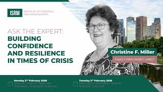 Ask The Expert: Building Confidence and Resilience in Times of Crisis - Session 1