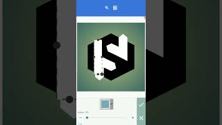 Monogram logo "H.S"#logo  #mockup #desainlogo #designgrafis #pixellab #design #tutorial  #art