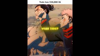 Todo Is So Smart 💀 || Jujutsu kaisen #gojo #yuji #jjk