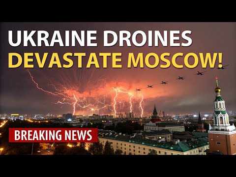 Ukraine Drones DEVASTATE Moscow — 10 Explosions Shatter Russian Air Defenses!