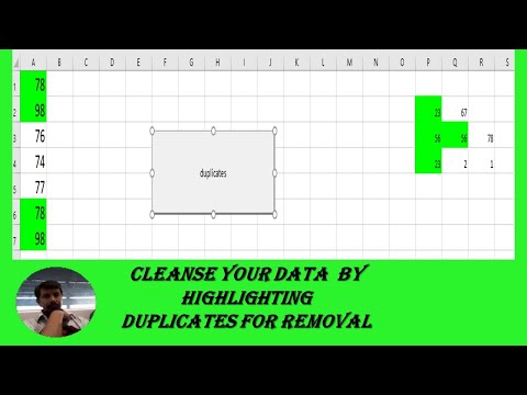 Highlight Duplicate values on single click of Button