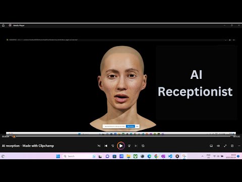 An AI receptionist system design and open source discussion