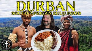 WHAT ZULU FOOD IS LIKE IN DURBAN, SOUTH AFRICA!
