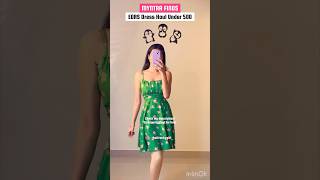 Myntra Dress Haul Under 600!  #youtubeshorts  #trending #eors #myntrasale #shortsfeed #shorts