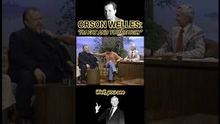 Orson Welles quick wit on display😏 #shorts #orsonwelles #johnnycarson #tonightshow