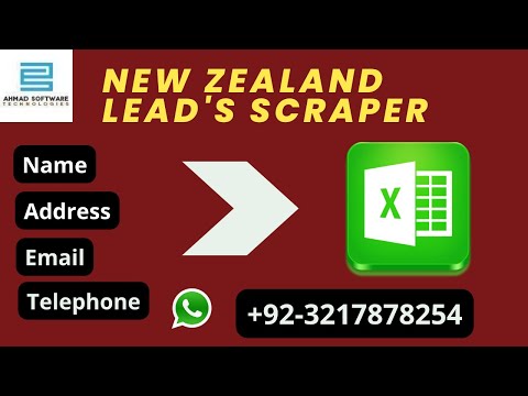 New Zealand Leads Scraper || Chartered accountants leads scraper