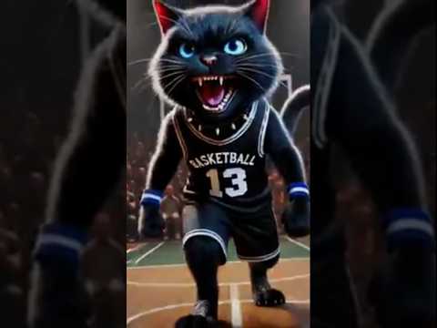 Player Dad Cat lost life - Kitten takes Revenge! #cat #cute #catlover