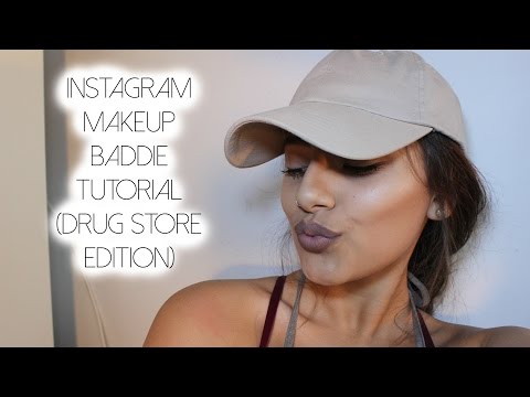 Instagram Baddie Makeup ♡ DRUG STORE EDITION!
