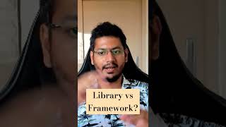 Library vs Framework? Whats the difference? #softwaredevelopment #webdevelopment #systemdesign