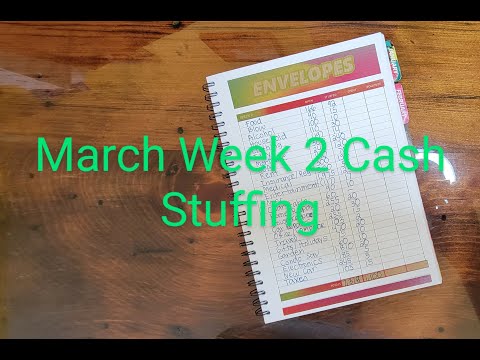 March 2023 Week 2 Cashless Cash Stuffing
