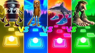 CAPPUCCINO ASSASSINO vs TUNG TUNG TUNG SAHUR vs TRALALERO TRALALA vs BRR BRR PATAPIM - Tiles Hop