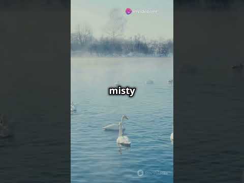 Graceful Swans: The Elegant Beauties of the Water! 🦢🌊 #wildlife #wildlifeplanet #animalfacts