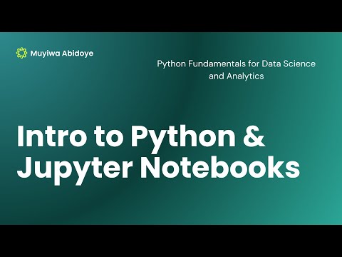 Starting with Jupyter