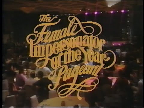 The Female Impersonator of the Year Pageant (1985) Lyle Waggoner - Ruth Buzzi - VHS