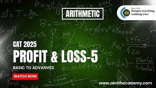 Profit & Loss video –5 | Concept Class | CAT Preparation 2025 | Arithmetic | Q.A.I #catexam #cat2025