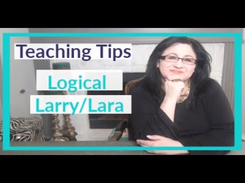 9of10  Logical Larry and Lara Teaching Tips by Tina Robertson #homeschooling