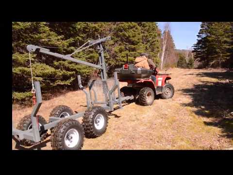ATV Log Trailer part 1