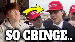 Trump Supporters EMBARRASS Themselves in 60 sec..